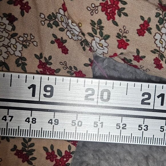 Suzanne Betro Women’s Floral Top Large – Boho Chic, Light Academia, Soft Vintage - Picture 10 of 12